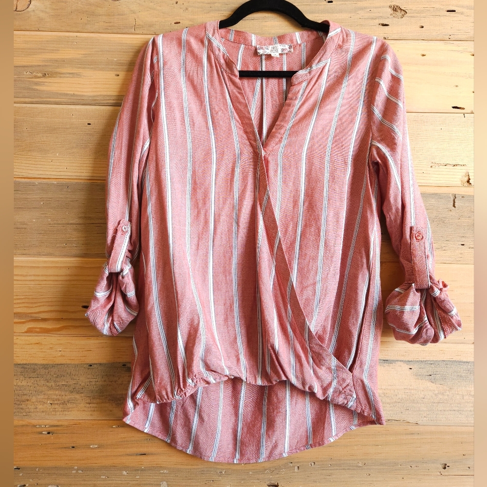 Pink Rose Top Size S